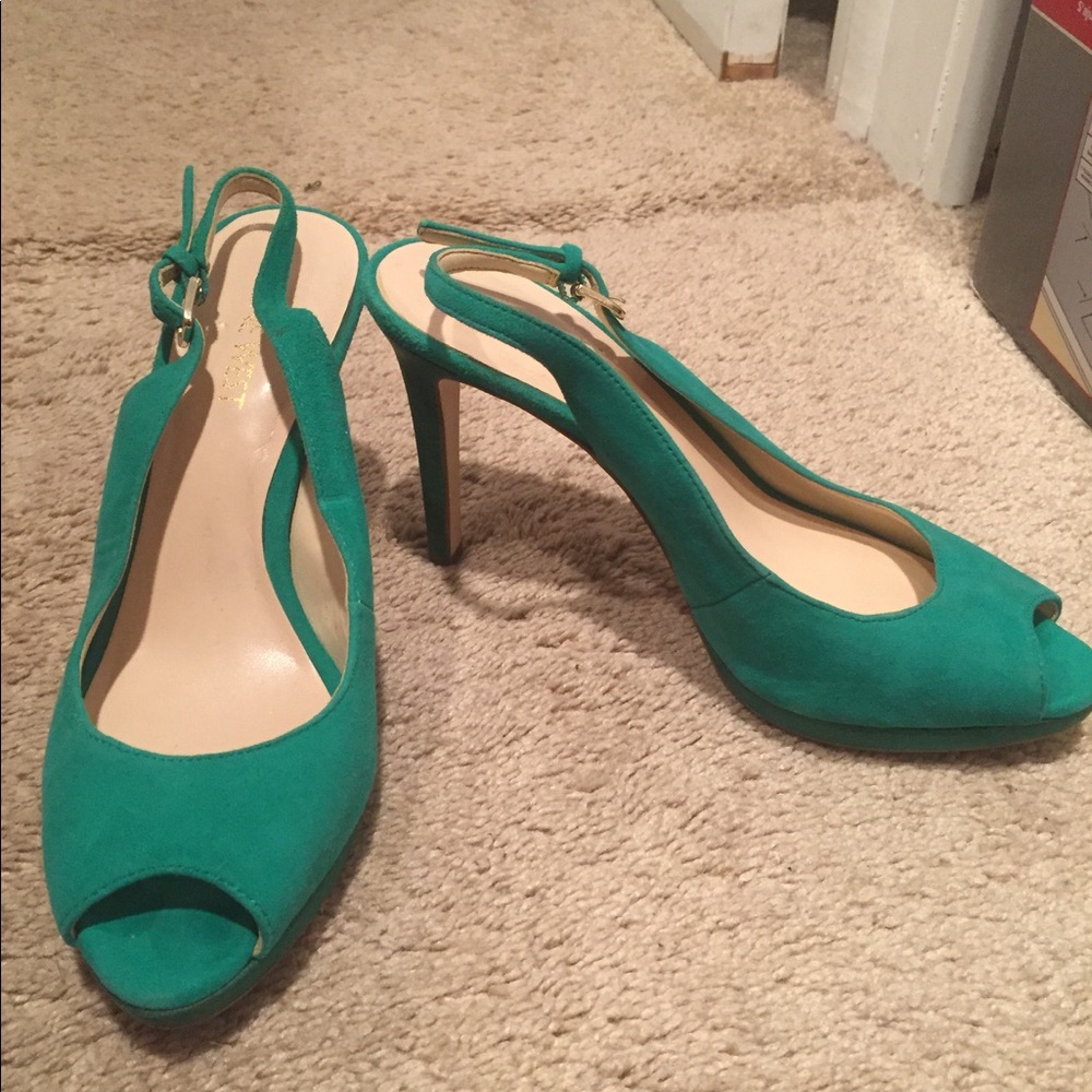 Nine West Peep Toe Heels